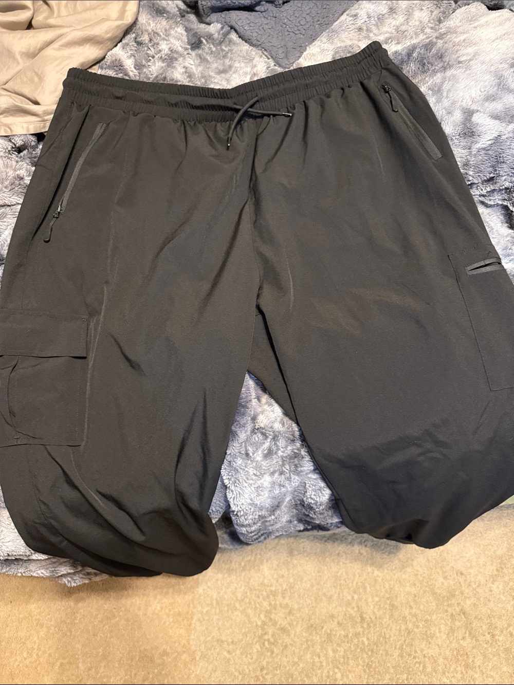 Women's Plus Size Hiking Cargo Pants Lightweight Quick Dry Joggers